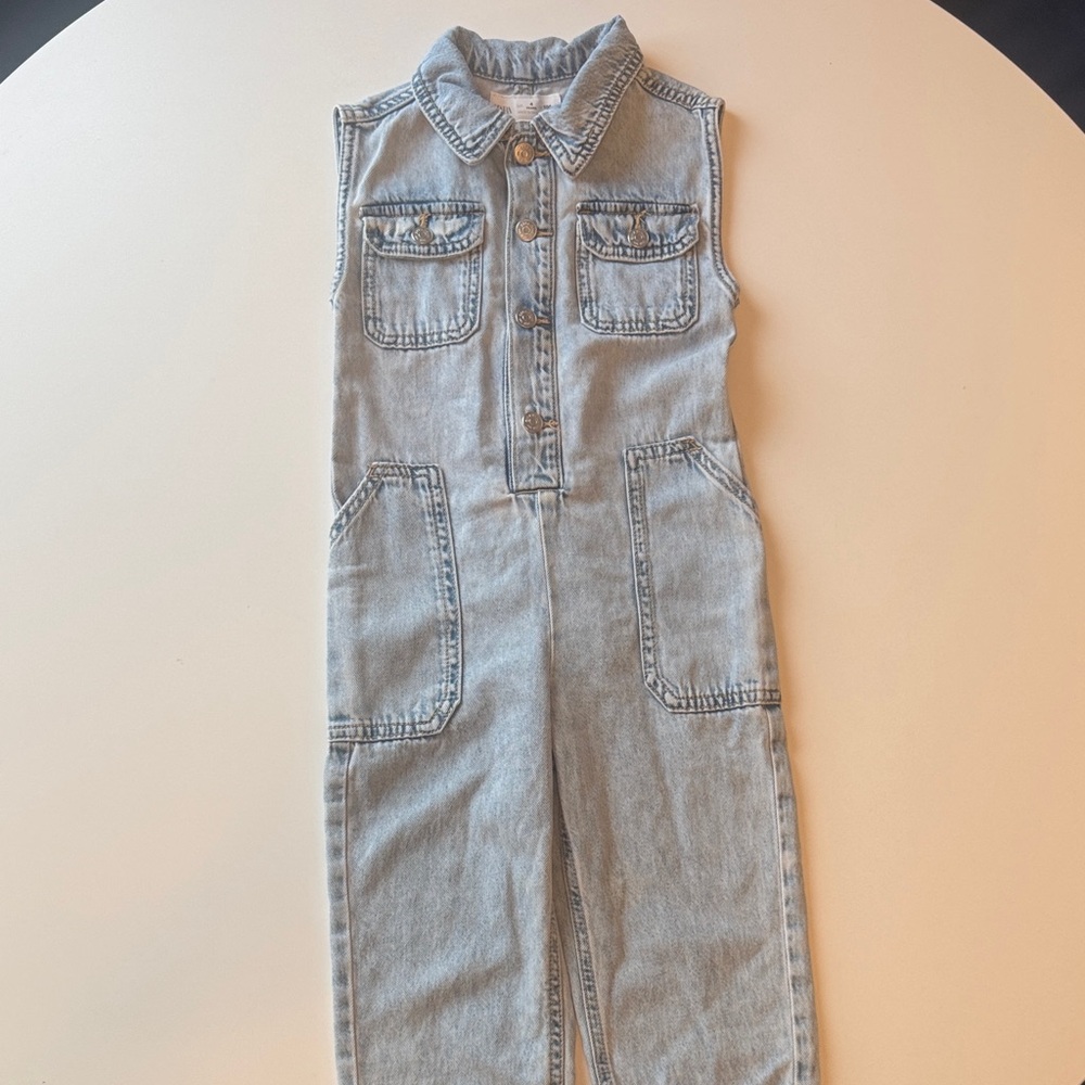 Zara Denim Kids Romper
